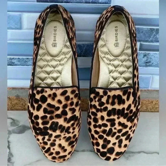 Birdies The Starling Cheetah Calf Hair size 7 - Picture 3 of 13